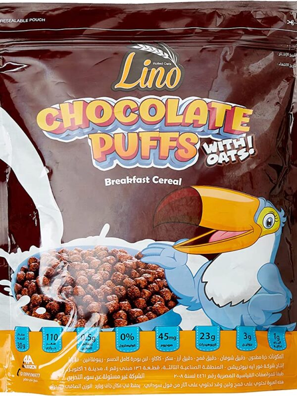 Chocolate Puffs with Oats