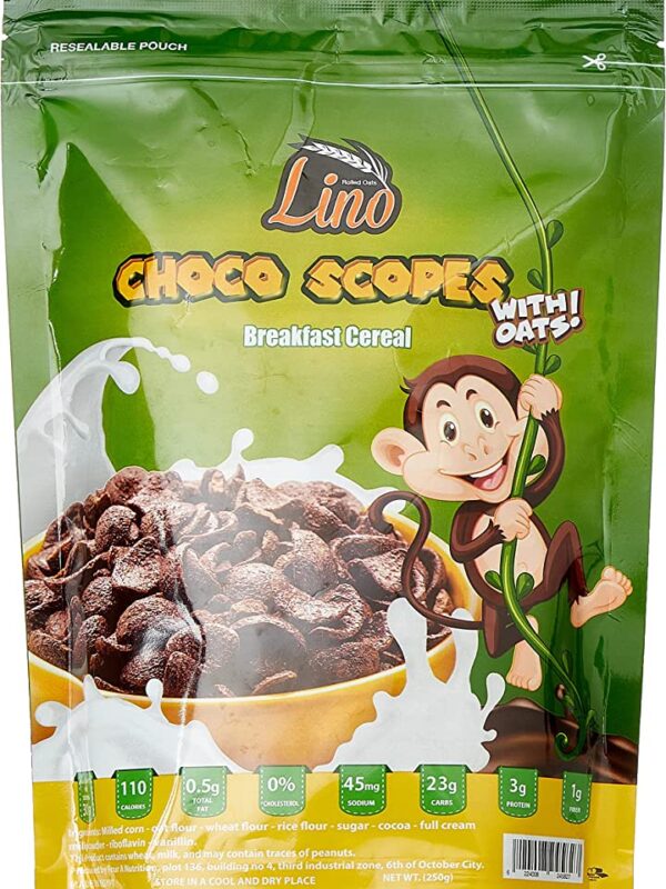 Choco Scopes with Oats