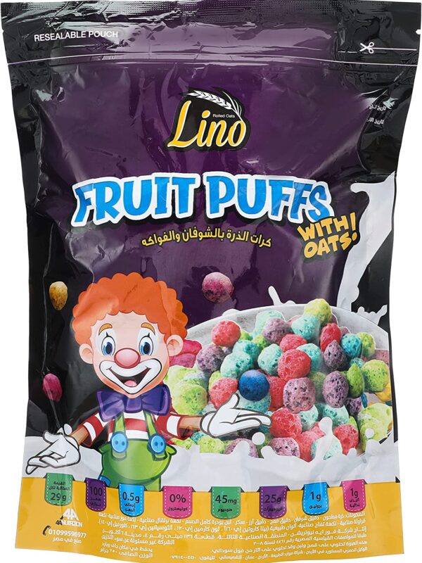 Fruit Puffs with Oats